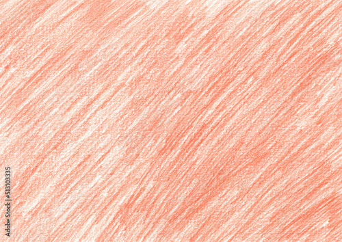オレンジ鉛筆の背景素材