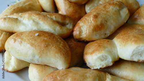 delicious pies stuffed with cabbage