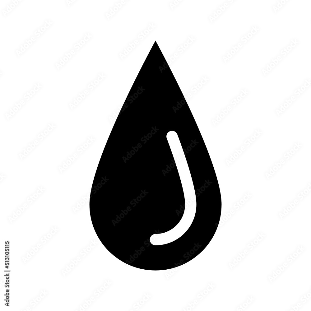 Drop Icon Vector Symbol Design Illustration Drop Icon Vector Symbol Design Illustration