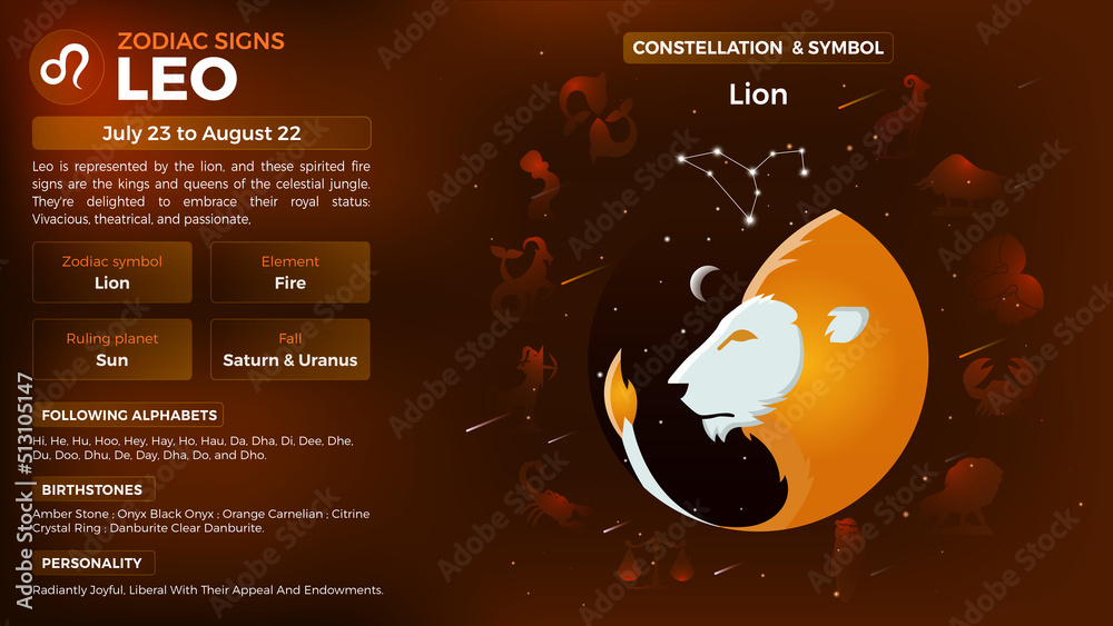 leo-zodiac-sign-personality-traits-and-characteristics-vector