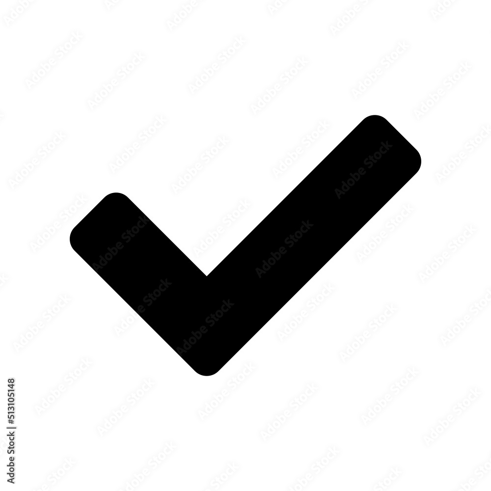 Check Icon Vector Symbol Design Illustration Check Icon Vector Symbol Design Illustration
