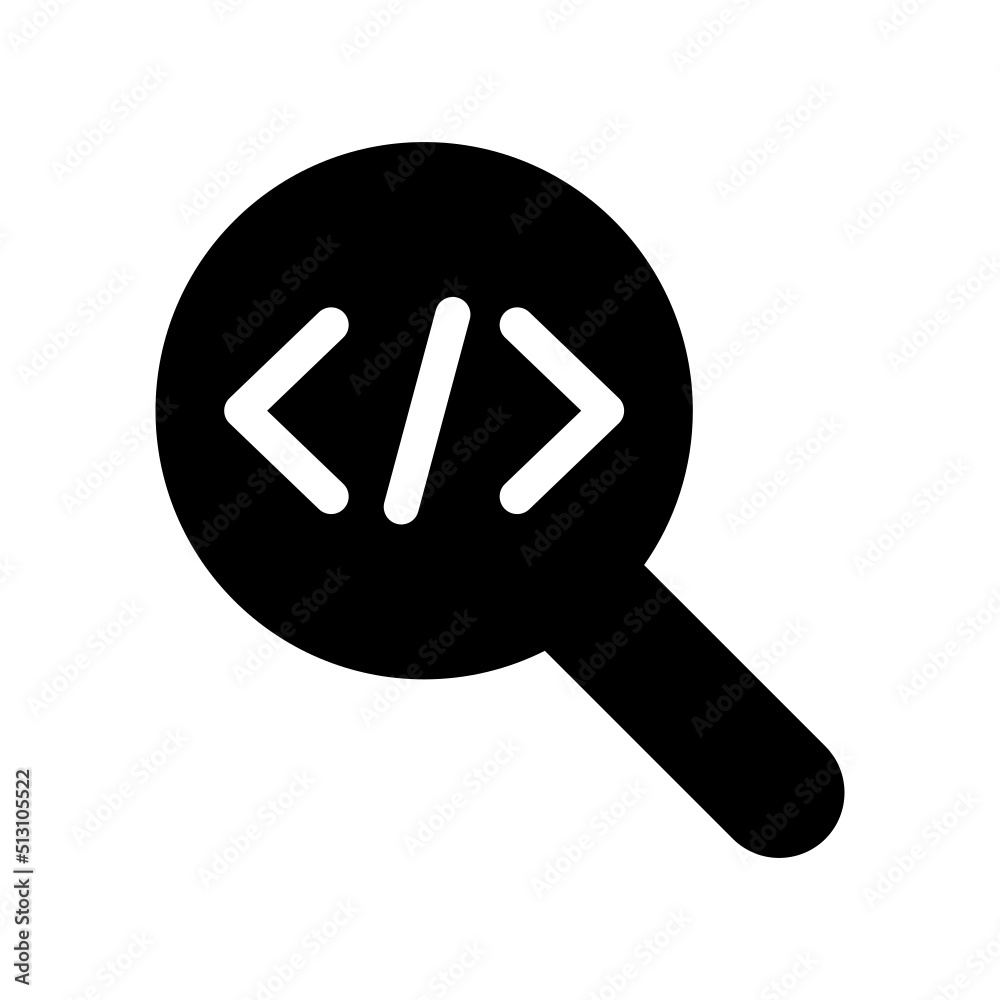 Code Icon Vector Symbol Design Illustration Code Icon Vector Symbol Design Illustration