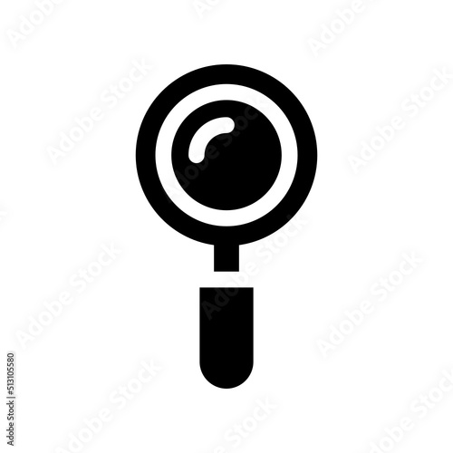 Magnifier Icon Vector Symbol Design Illustration