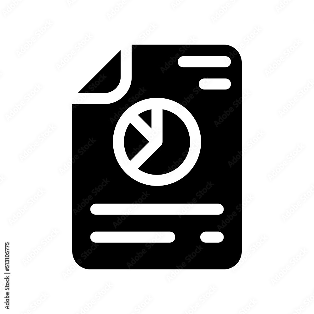 Report Icon Vector Symbol Design Illustration Report Icon Vector Symbol Design Illustration