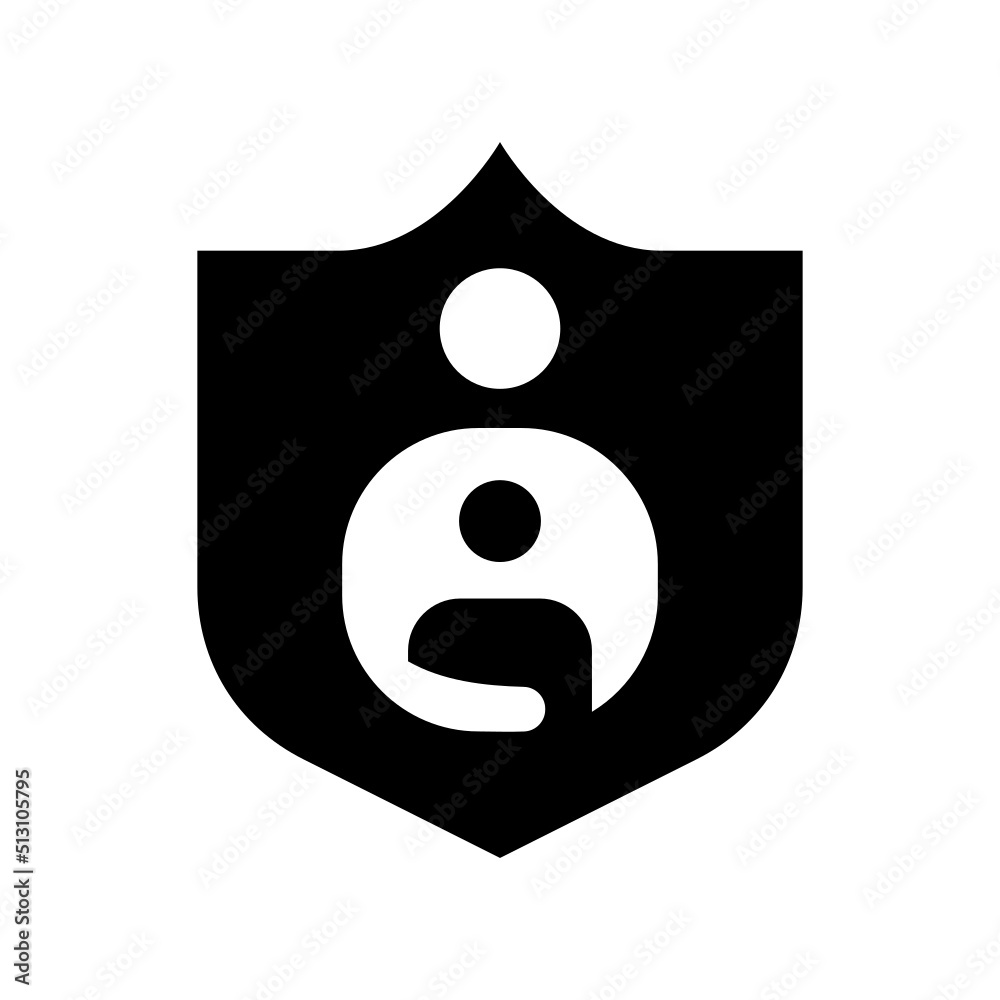 Parental Control Icon Vector Symbol Design Illustration