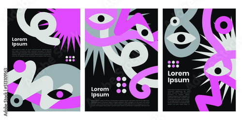Modern Trends Maximalist Poster Design