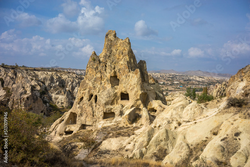Obraz na płótnie Cappadocia Turcja, formacje skalne w salonie