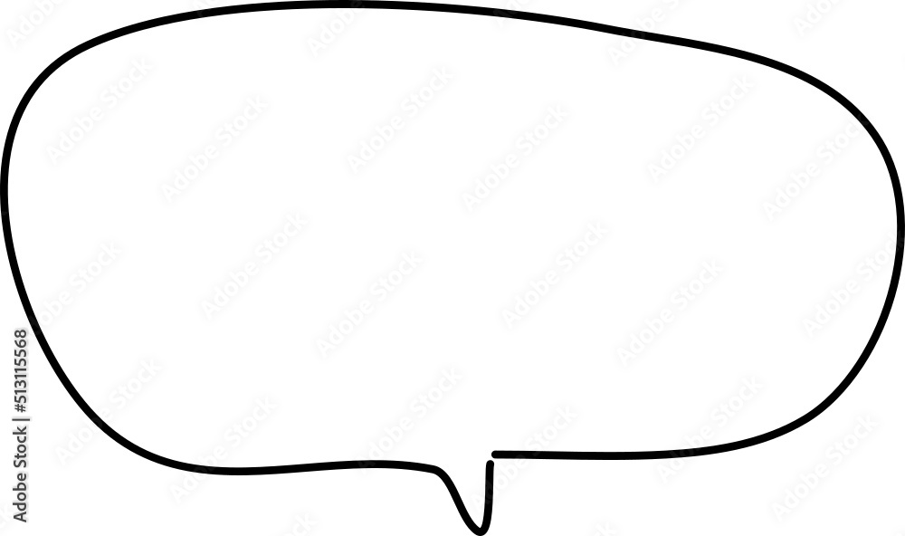 speech bubble cartoon comic