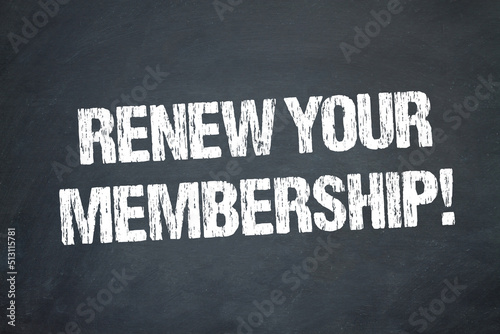 Renew your Membership!