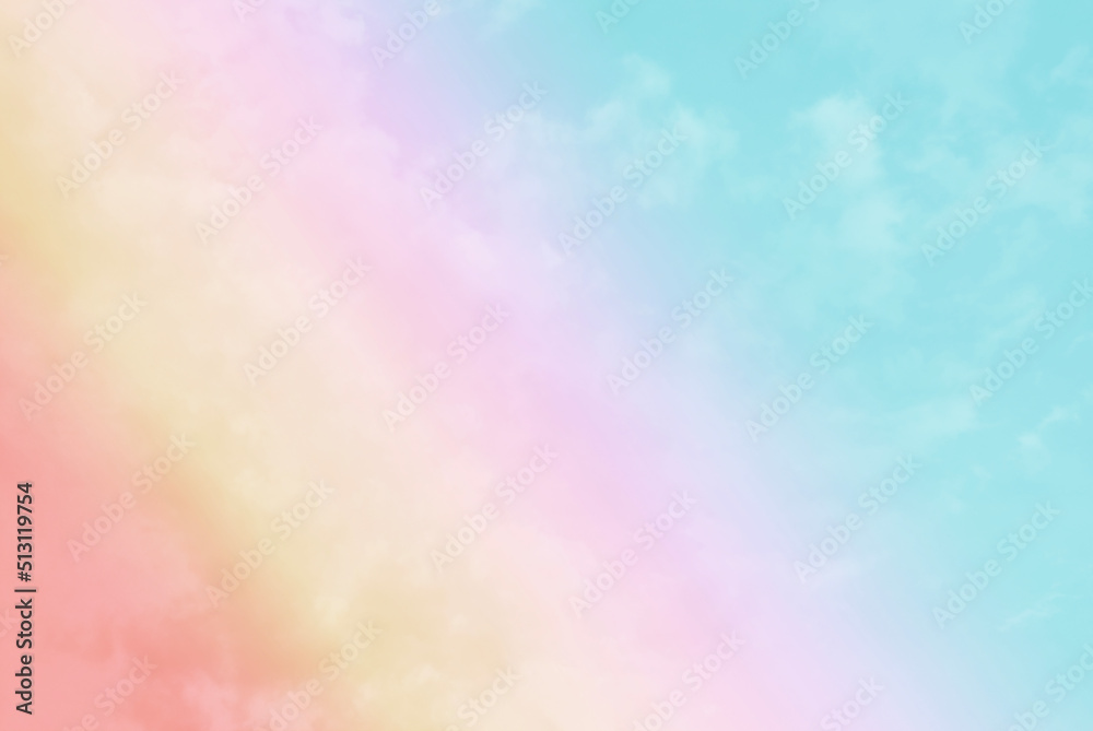 Sky and clouds in pastel tones for graphic design or wallpaper Sky and clouds in pastel tones for graphic design or wallpaper