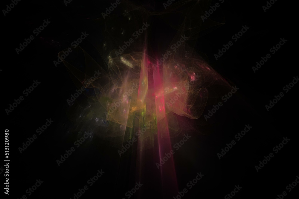 Obraz premium Sfondo hologram