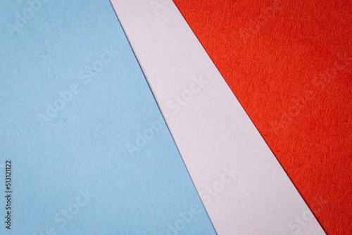 red and blue background paper material