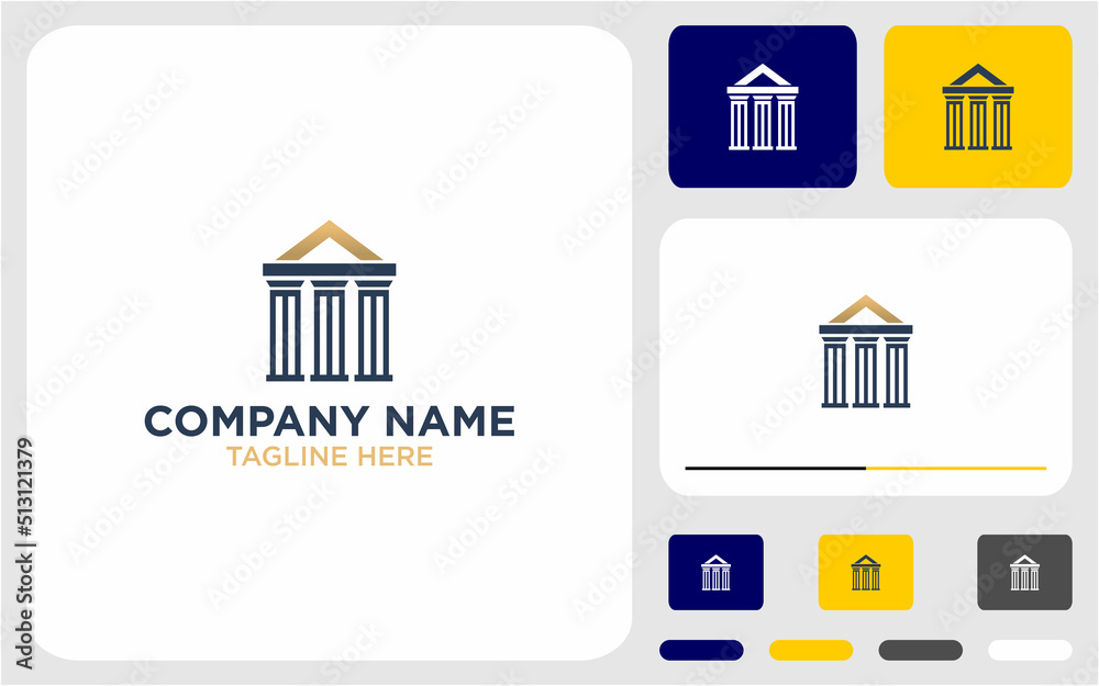 Simple law firm logo design Simple law firm logo design