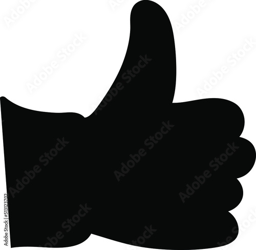 Thumb Icon. Deal Sign. Agree Symbol for Design, Websites, Presentation or Application..eps