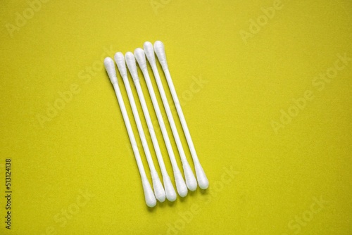 cotton swabs, higienic product,cosmetic photo