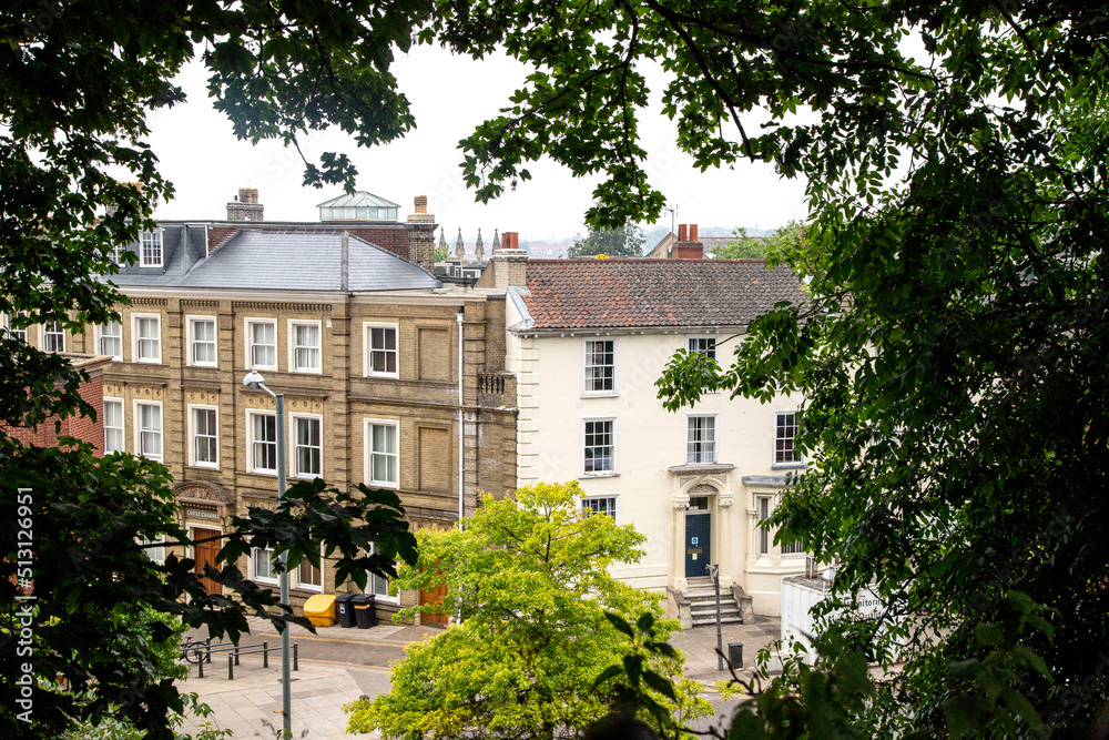 Street scene,, Norwich, Norfolk, UK