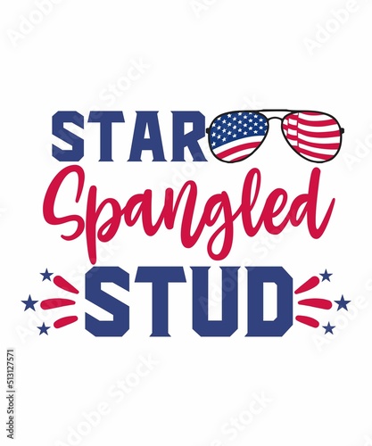 star spangled stud is a vector design for printing on various surfaces like t shirt, mug etc. 
