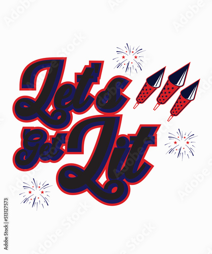 Let's Get Litis a vector design for printing on various surfaces like t shirt, mug etc. 
