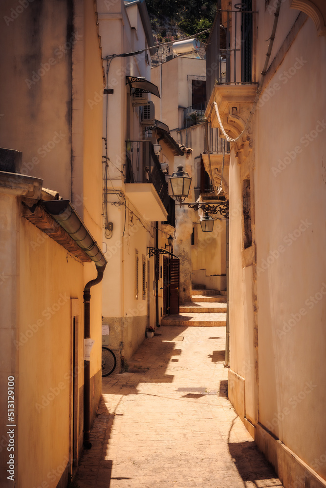 Fototapeta premium Romantic Sicilian City of Noto in Italy, Europe in Spring