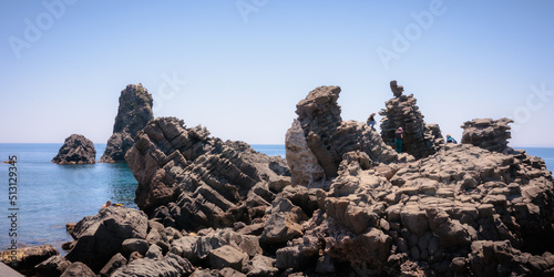 Rocks in the Sicilian Sea © andiz275