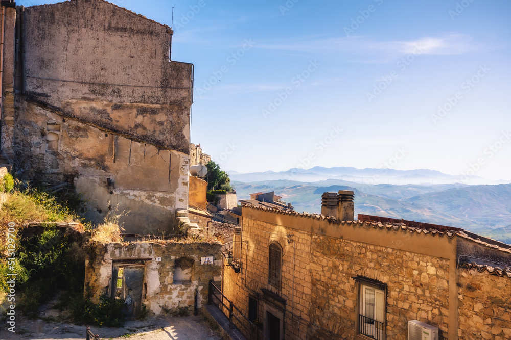 Fototapeta premium Town of Cammarata