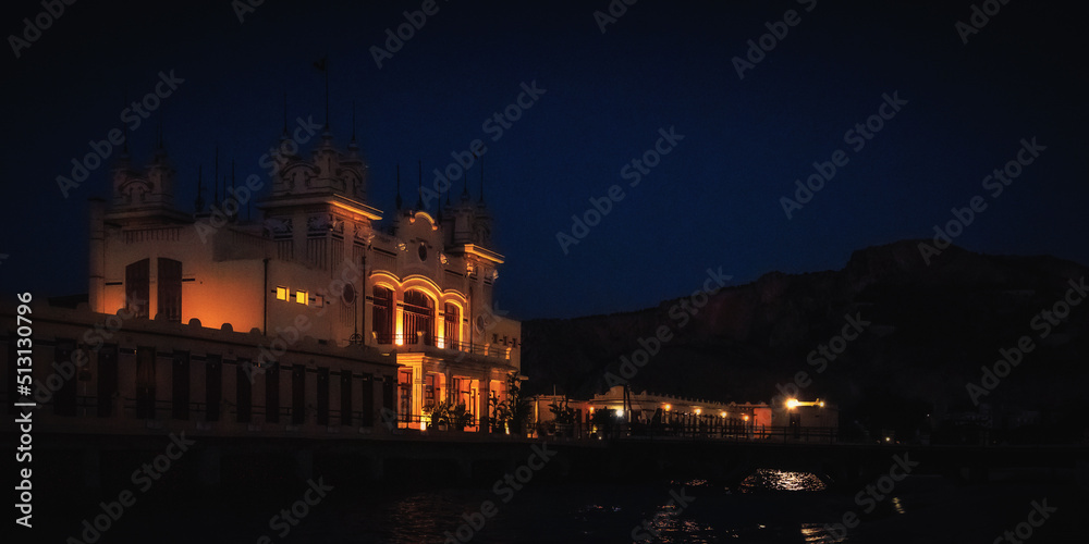 Φωτογραφία Lovely Coastal Town of Mondello in Sicily, Italy in Europe
