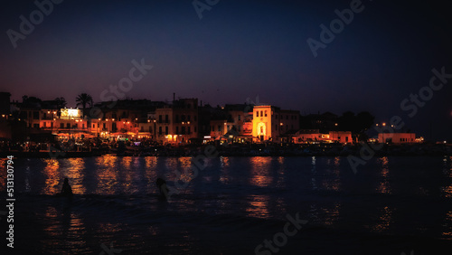 Lovely Coastal Town of Mondello in Sicily, Italy in Europe © andiz275