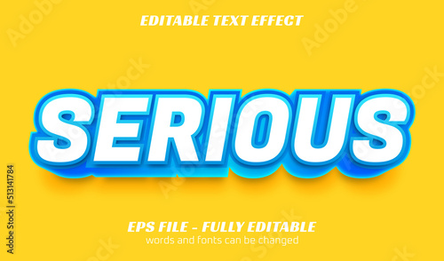 trendy modern editable text style effect