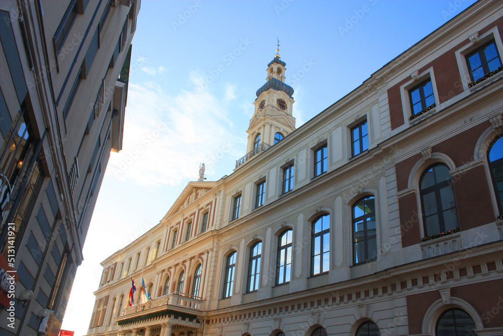  Town Hall in Riga, Latvia