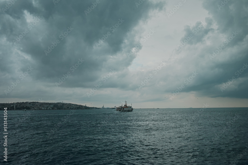 boat in the sea