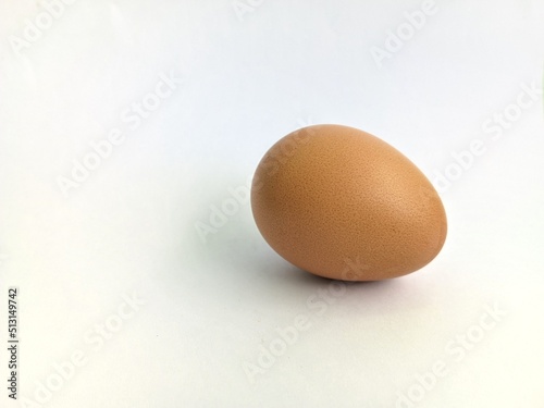 an egg isolated on a white background