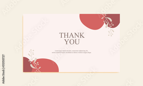 thank you card