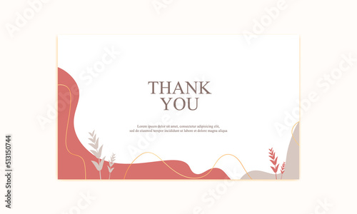 thank you card