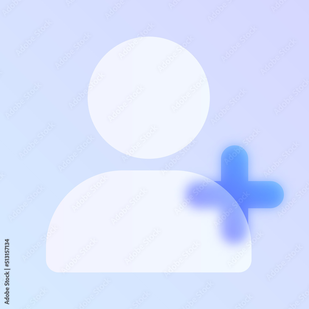 add user glass morphism trendy style icon. add user transparent glass color vector icon with blur and purple gradient. for web and ui design, mobile apps and promo business banners and posters add user glass morphism trendy style icon. add user transparent glass color vector icon with blur and purple gradient. for web and ui design, mobile apps and promo business banners and posters