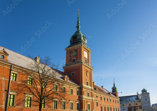 Royal Castle in the Old Town in Warsaw, Poland	
