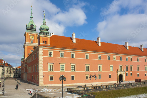 Royal Castle in the Old Town in Warsaw, Poland 