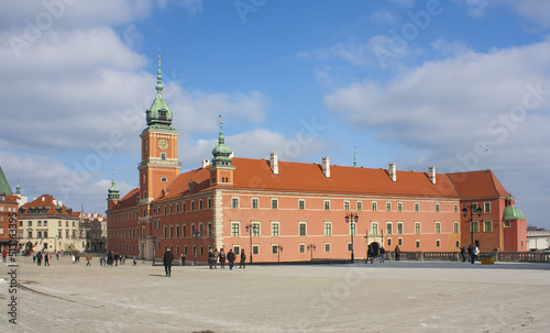 Royal Castle in the Old Town in Warsaw, Poland 