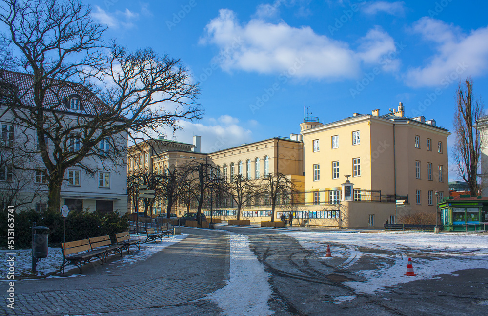 Educational buildings of the University of Warsaw, Poland