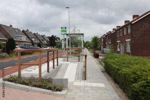 Reconstruction of the Noordelijke Dwarsweg in Zevenhuizen the Netherlands photo