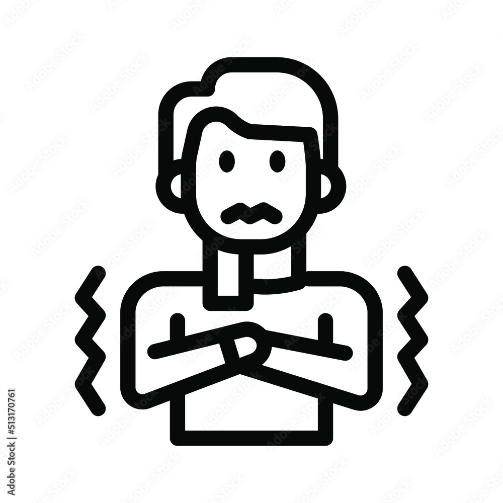 cold line icon illustration vector graphic cold line icon illustration vector graphic