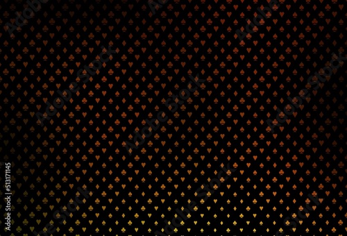 Wallpaper Mural Dark yellow, orange vector layout with elements of cards. Torontodigital.ca