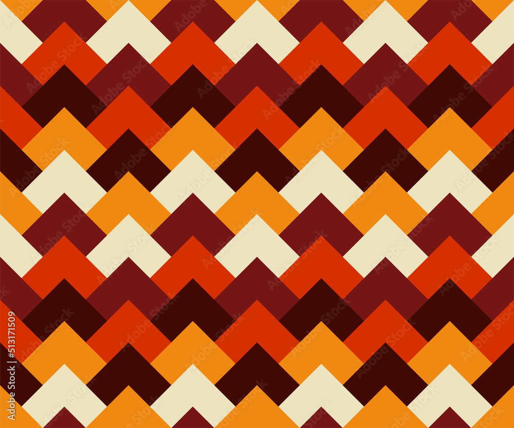 Abstract . colorful background pattern seamless autumn tone. Vector.