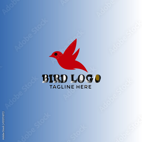 BIRD LOGO DESIGN,3D BIRD LOGO DESIGNLOGO BIRD DESIGN photo