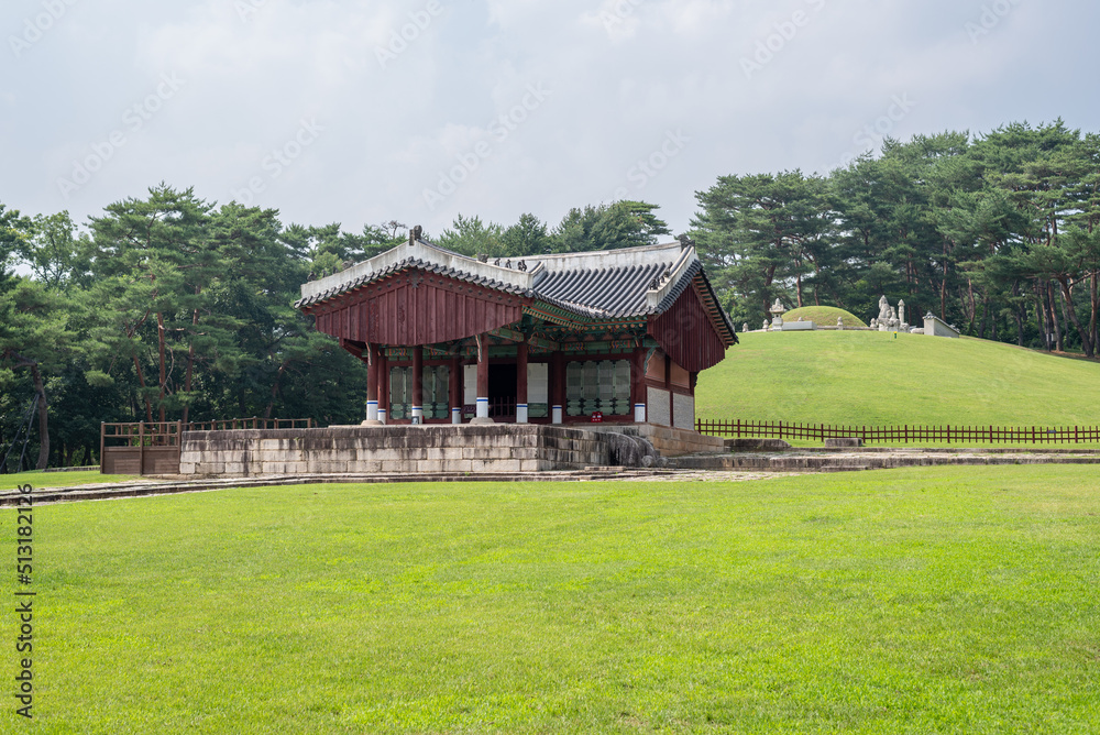 Donggureong East Nine Royal Tombs of Joseon Dynasty in Guri, South Korea Donggureong East Nine Royal Tombs of Joseon Dynasty in Guri, South Korea