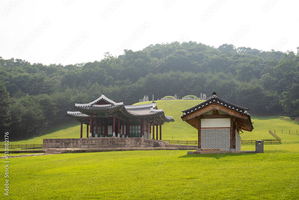 Donggureong East Nine Royal Tombs of Joseon Dynasty in Guri, South Korea