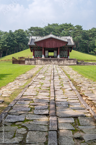 Photography Donggureong East Nine Royal Tombs of Joseon Dynasty in Guri, South Korea