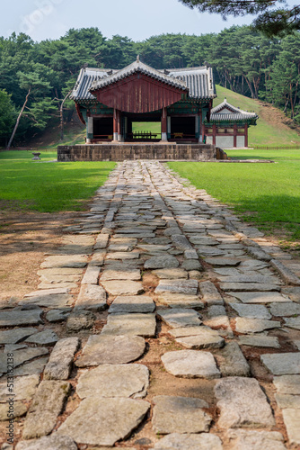 Donggureong East Nine Royal Tombs of Joseon Dynasty in Guri, South Korea photo