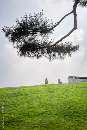 Donggureong East Nine Royal Tombs of Joseon Dynasty in Guri, South Korea photo