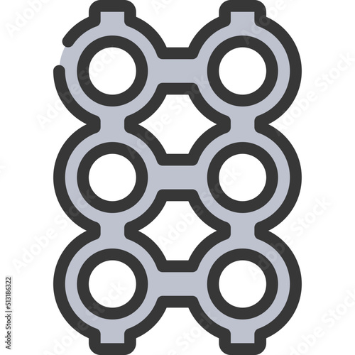 Six Pack Rings Icon