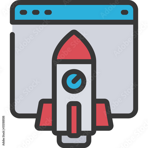Launch Website Icon